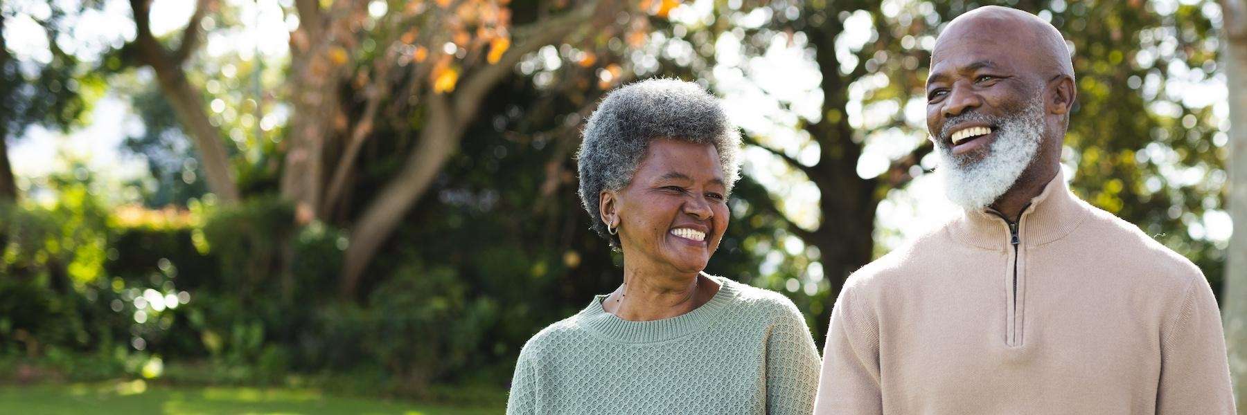 A Husband and Wife with Dental Implants