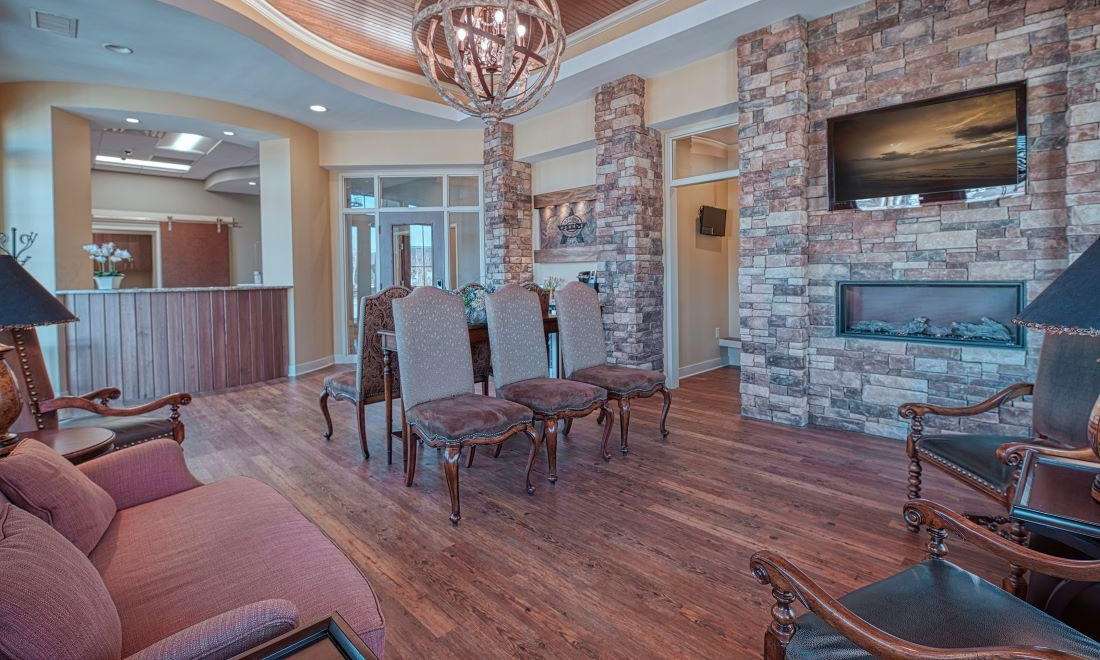 waiting room at watkinsville ga dentist